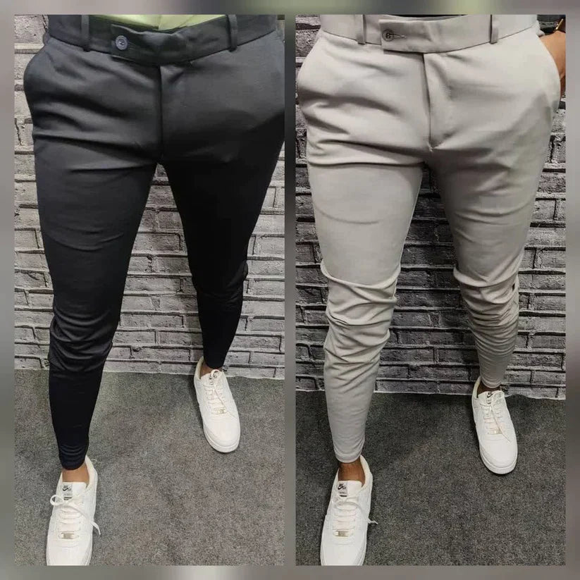 Pant and Pant Combo 2 (Black Pant and Lite Grey Pant)